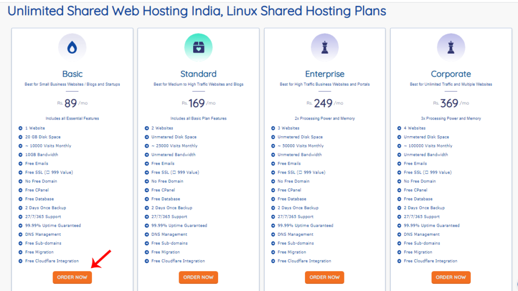 Buy Hosting 1