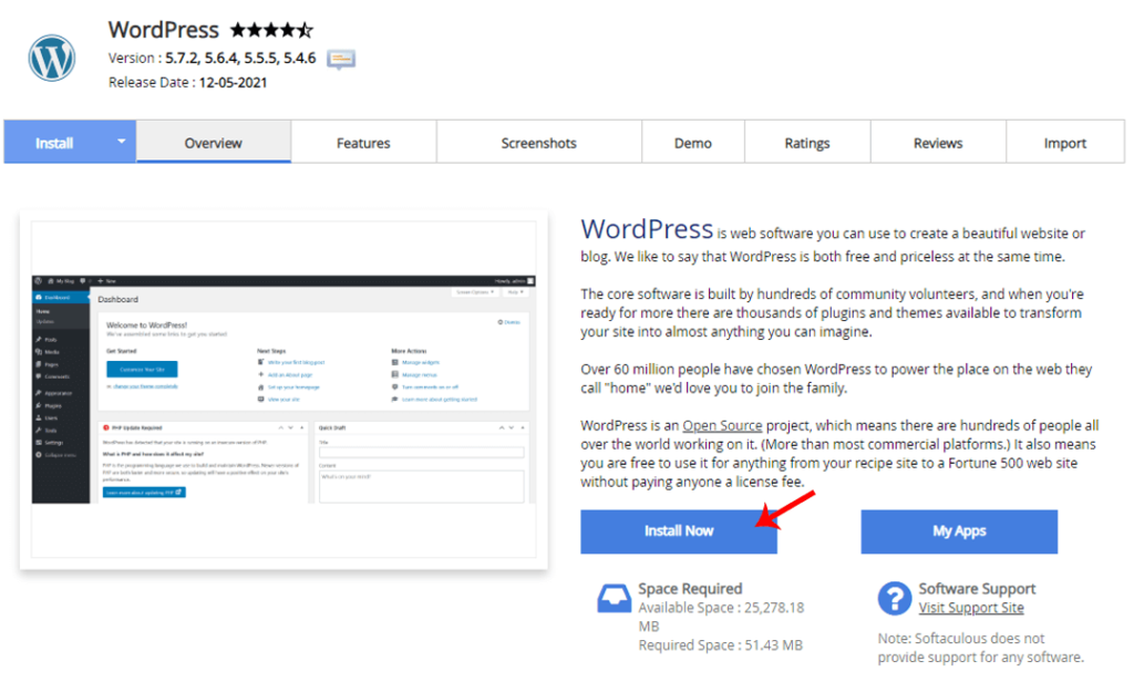 Install WordPress 1